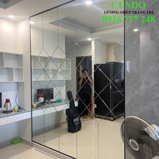 Gương Ghép Trang Trí